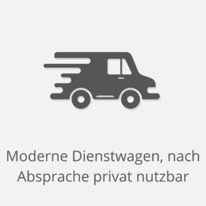 Moderne Dienstwagen, nach Absprache privat nutzbar